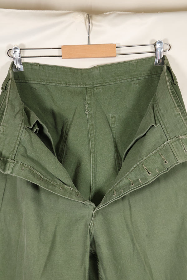 1960年代ロット　推定34程度　USMC　P-56　ユーティリティパンツ　中古品