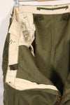 1953年契約　大きめサイズ　アメリカ軍　M-1951　フィールドパンツ　カーゴパンツ　中古品