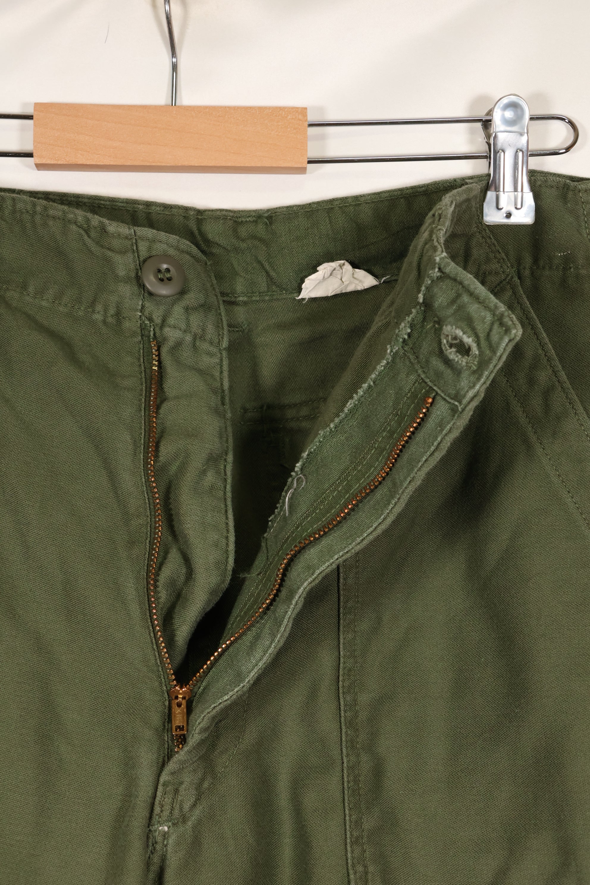 1968年契約　アメリカ陸軍　OG-107　ユーティリティパンツ　ベイカーパンツ　ほぼ未使用品