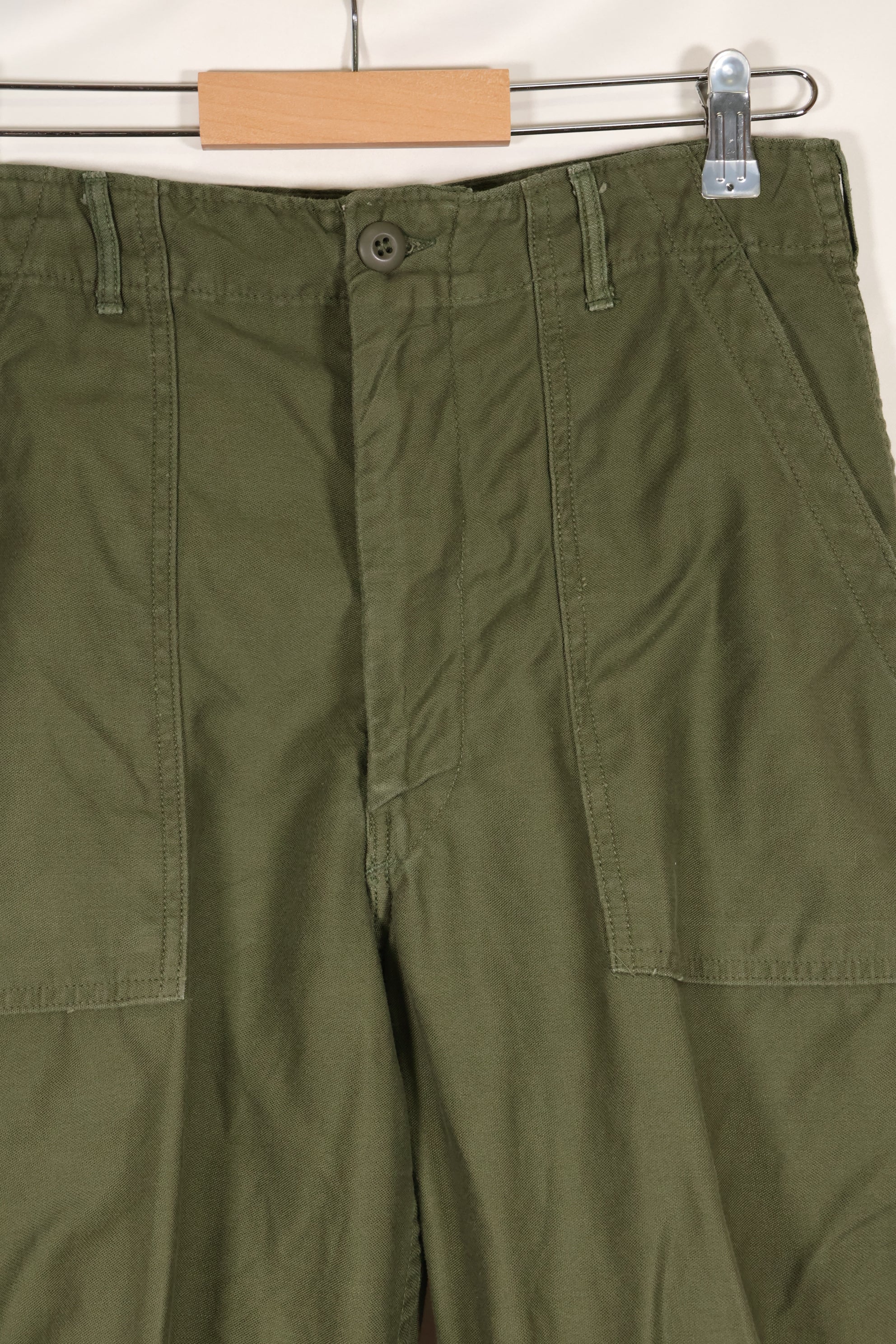 1968年契約　32x31　アメリカ陸軍　OG-107　ユーティリティパンツ　ベイカーパンツ　中古品　