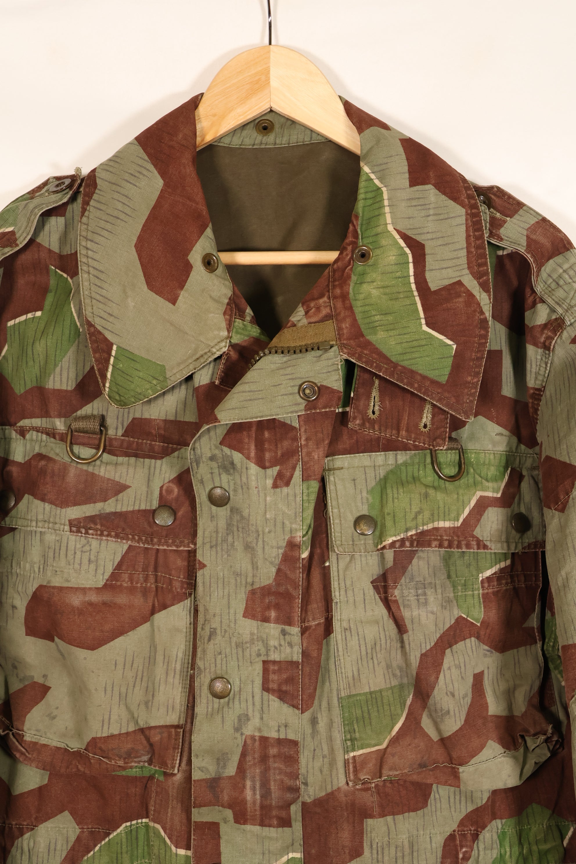 1950年代　西ドイツ　ドイツ連邦軍　空挺部隊　スプリンター迷彩　空挺ジャケット　中古品