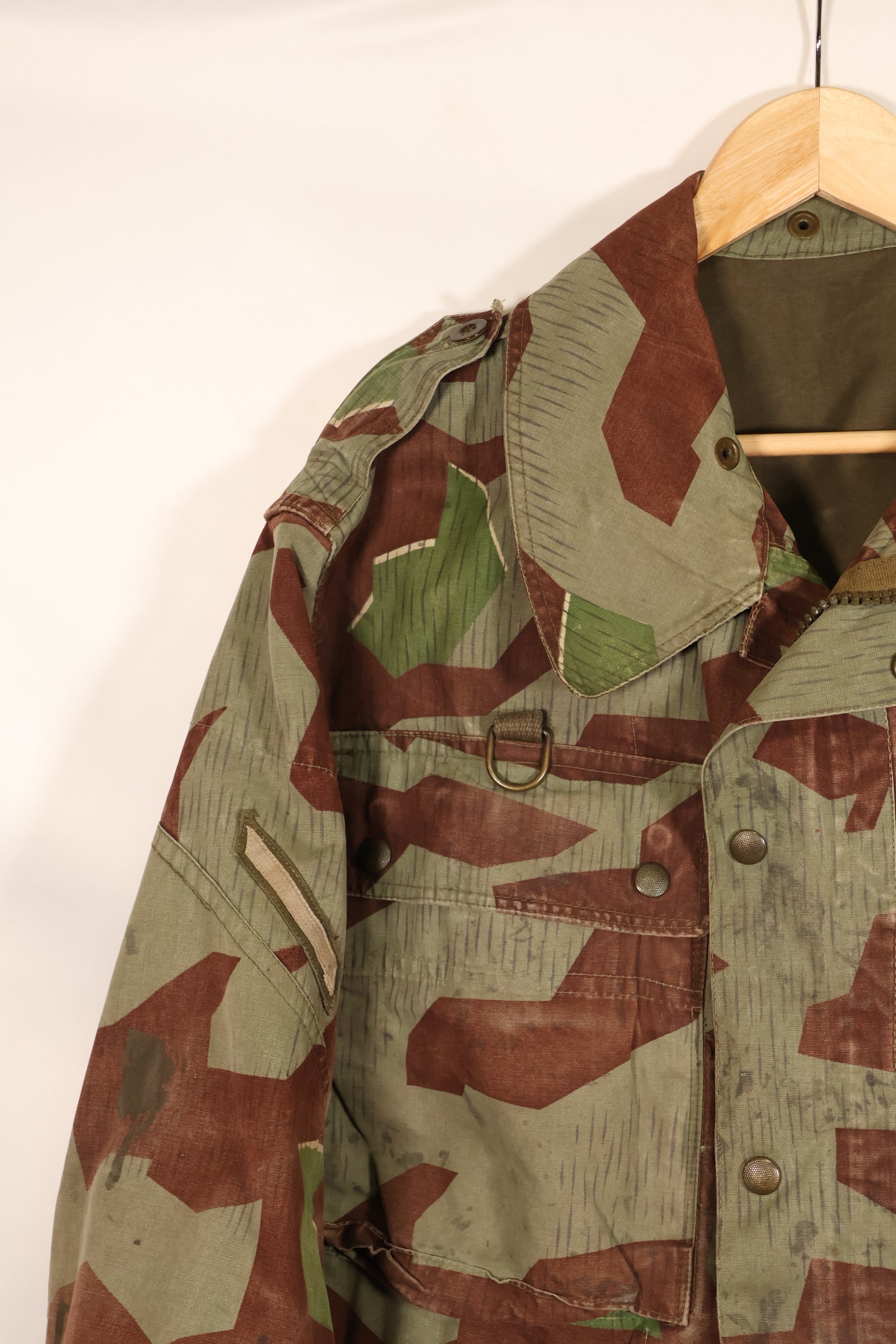 1950年代　西ドイツ　ドイツ連邦軍　空挺部隊　スプリンター迷彩　空挺ジャケット　中古品