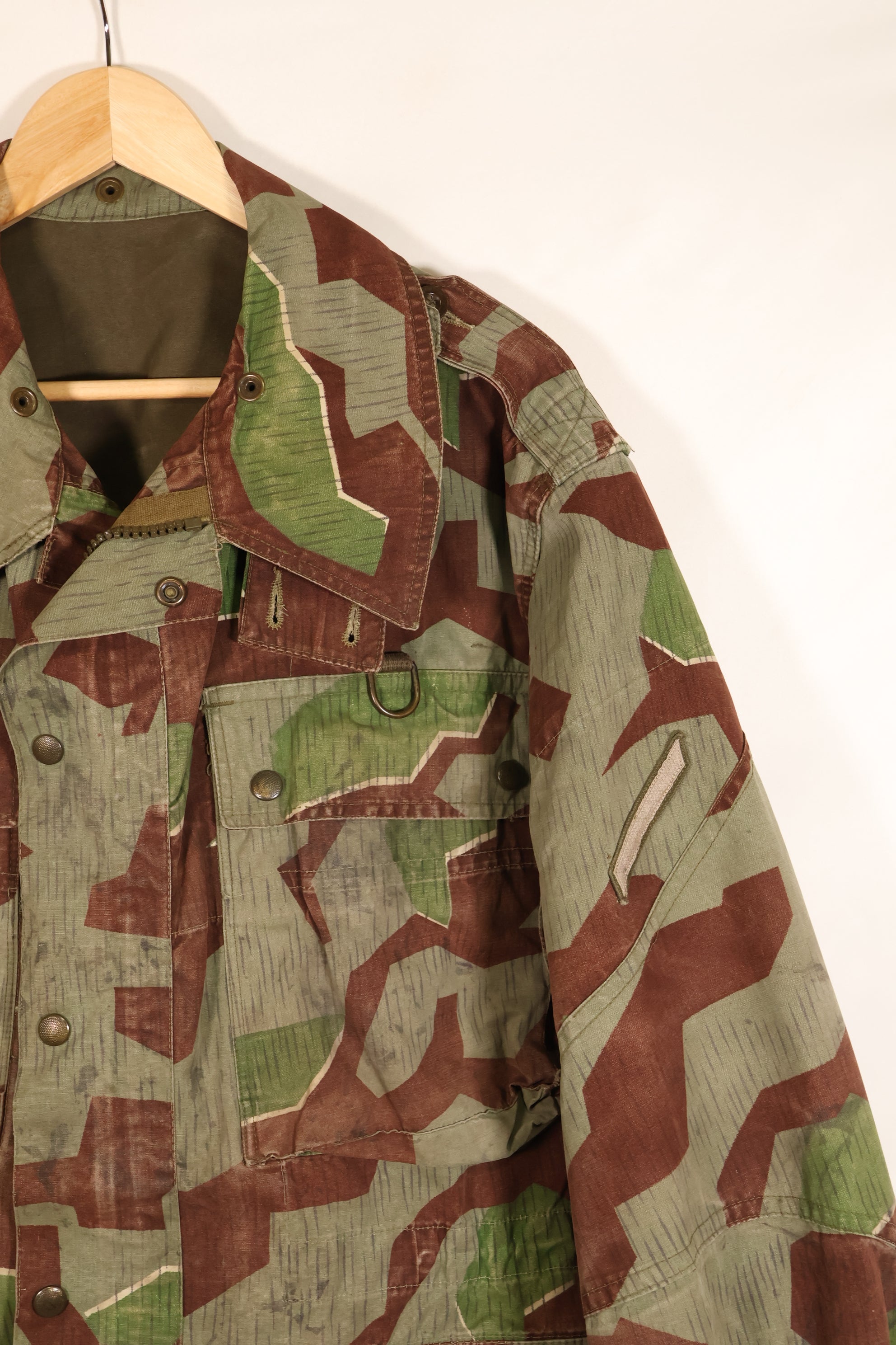1950年代　西ドイツ　ドイツ連邦軍　空挺部隊　スプリンター迷彩　空挺ジャケット　中古品