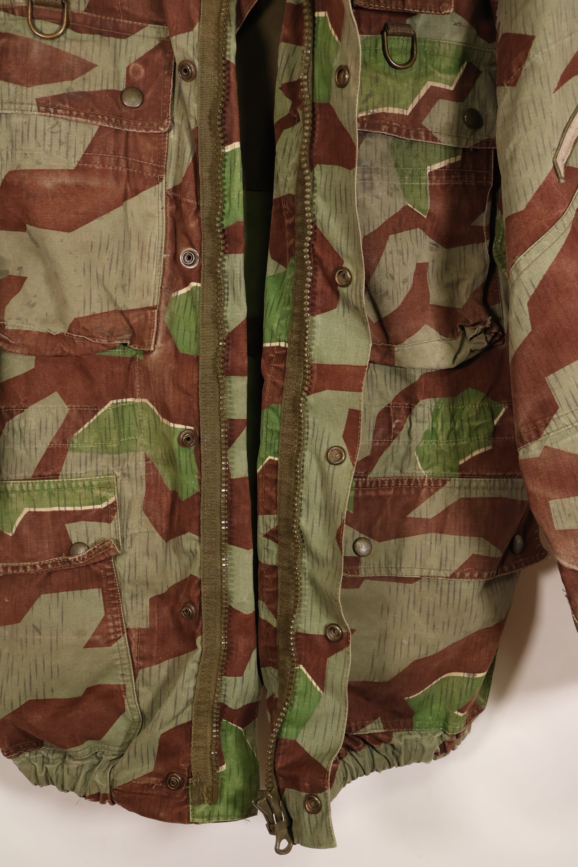 1950年代　西ドイツ　ドイツ連邦軍　空挺部隊　スプリンター迷彩　空挺ジャケット　中古品