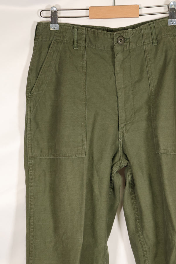 1968年契約　32x31　アメリカ陸軍　OG-107　ユーティリティパンツ　ベイカーパンツ　中古品　 B