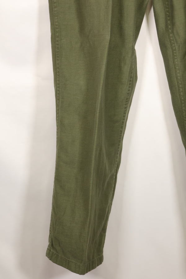 1968年契約　32x31　アメリカ陸軍　OG-107　ユーティリティパンツ　ベイカーパンツ　中古品　 B