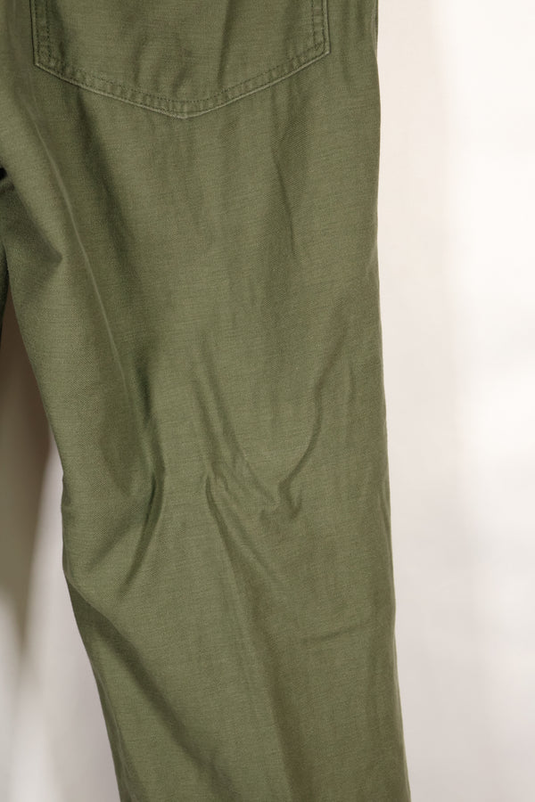 1968年契約　32x31　アメリカ陸軍　OG-107　ユーティリティパンツ　ベイカーパンツ　中古品　 B