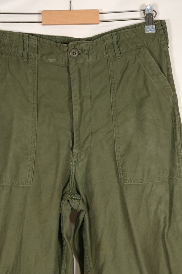 1968年契約　32x 31 アメリカ軍　OG-107　ユーティリティーパンツ　ベイカーパンツ　中古品