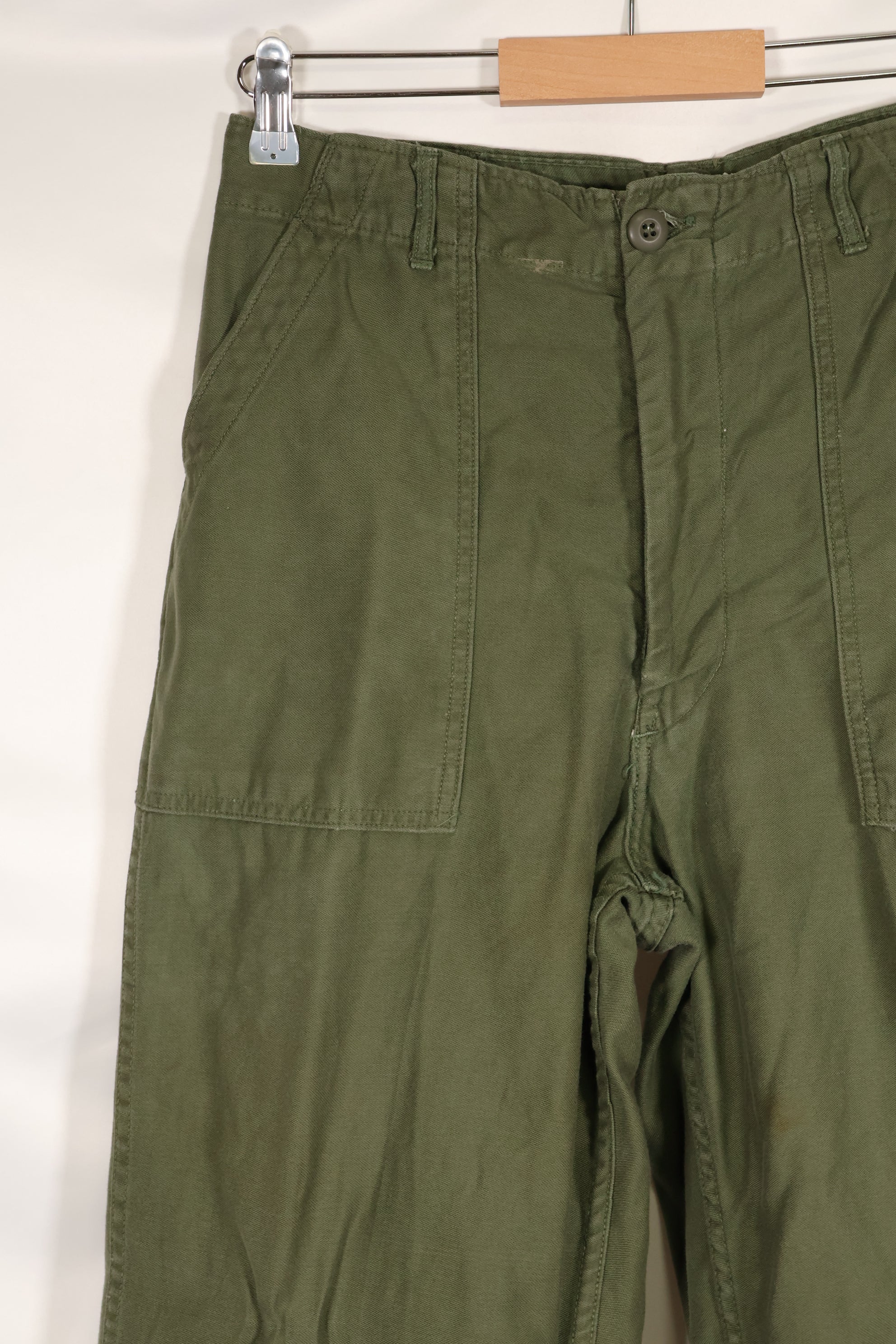 1968年契約　32x 31 アメリカ軍　OG-107　ユーティリティーパンツ　ベイカーパンツ　中古品