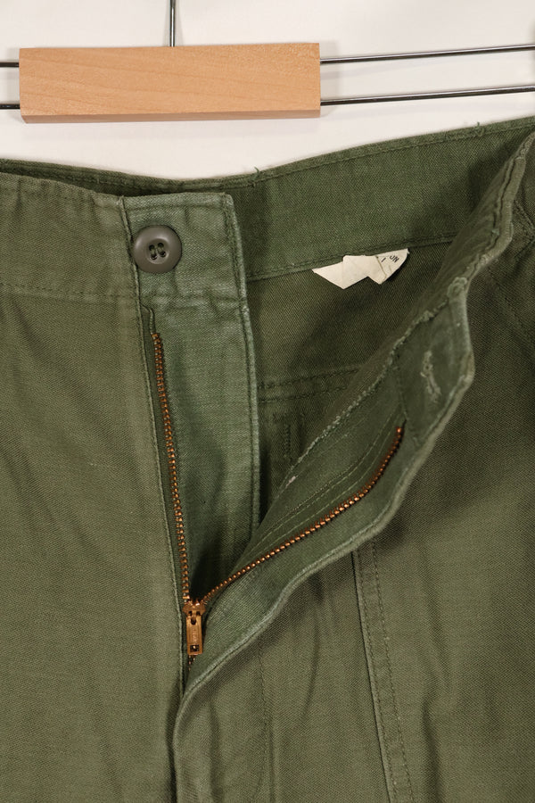 1968年契約　32x 31 アメリカ軍　OG-107　ユーティリティーパンツ　ベイカーパンツ　中古品 　B