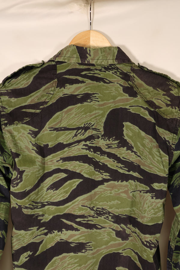 1960年代後半　南ベトナム海兵隊　VNMC　4th パターン　シーウェーブ　タイガーストライプ　シャツ　中古品