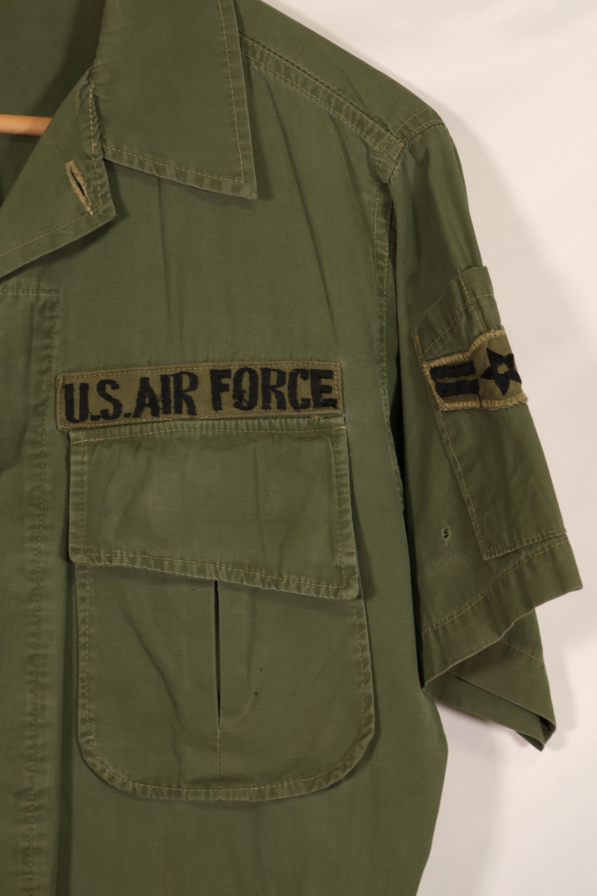 実物　ローカルメイド品　3rd Model ジャングルファティーグ　ジャケット　USAF　中古品