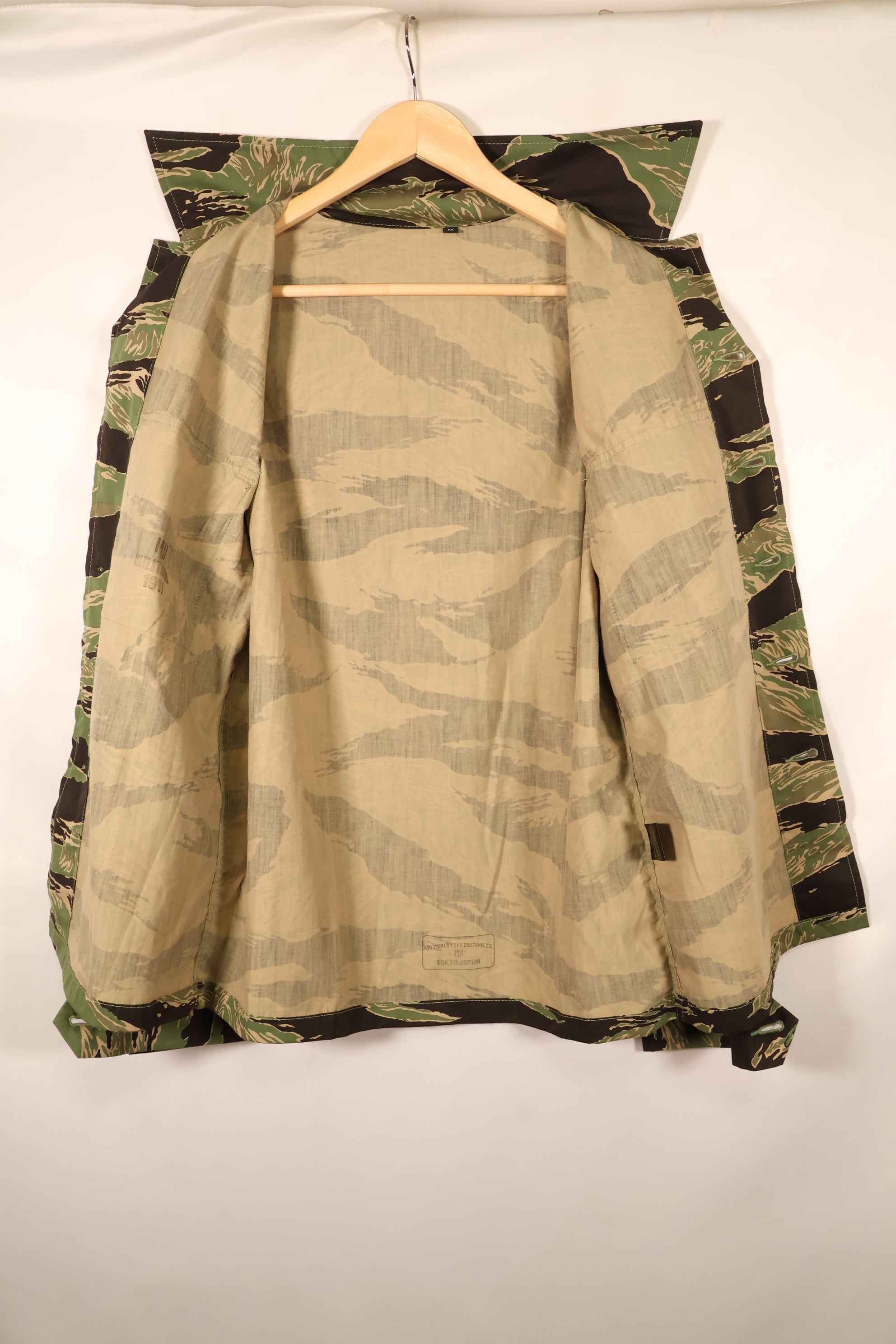 2025年　US-M　MILITARIA 1911製　TIGER STRIPE CINEMA EDITION　USカット　シャツ　新古品
