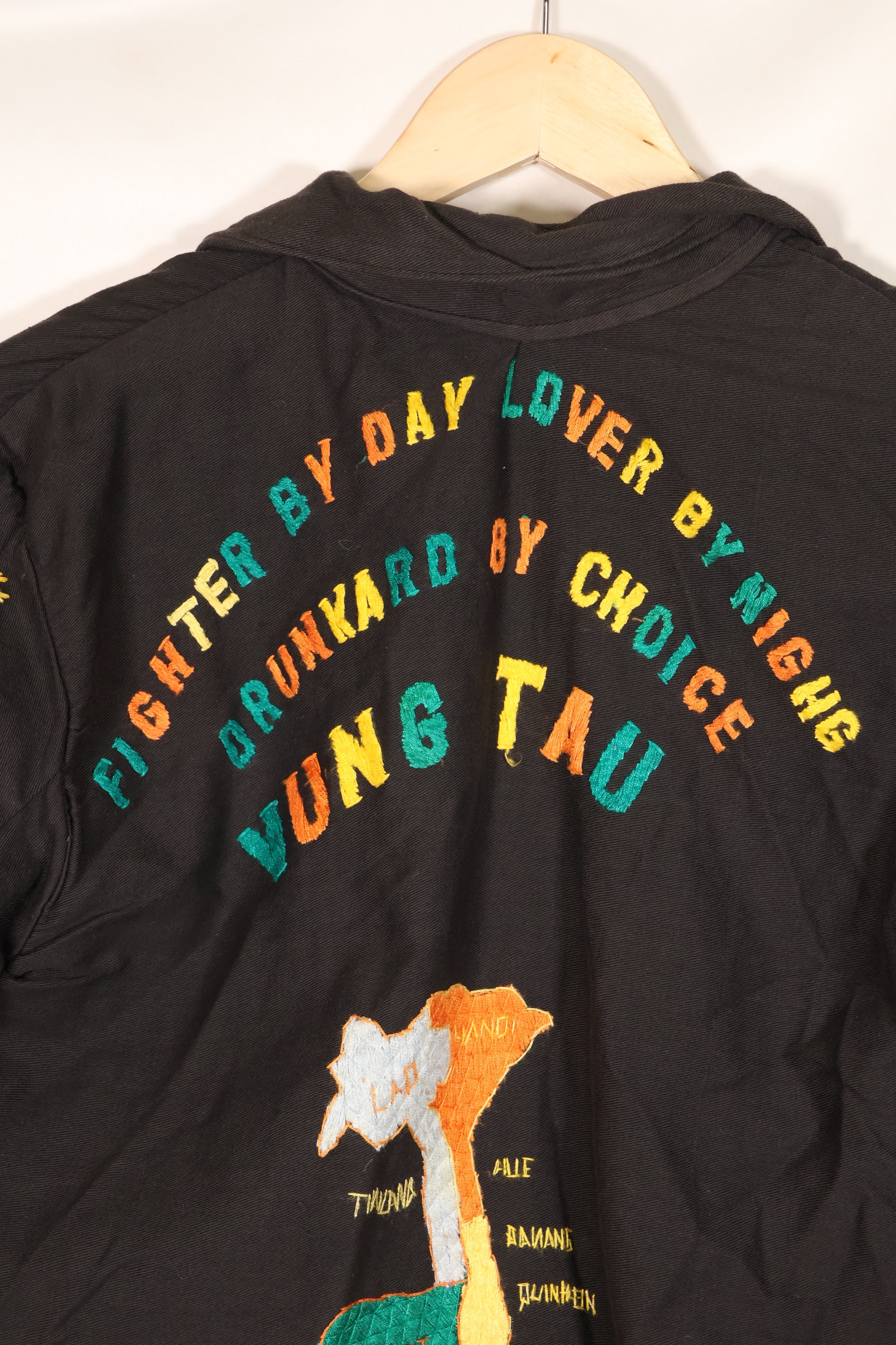 1968年-1969年　ベトナム戦争　ツアージャケット　ベトジャン　状態良い　中古品