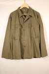 1940年代前半　サイズ 42R　アメリカ陸軍　M43 HBT ユーティリティジャケット　退色あり　中古品