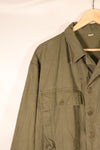1940年代前半　サイズ 42R　アメリカ陸軍　M43 HBT ユーティリティジャケット　退色あり　中古品