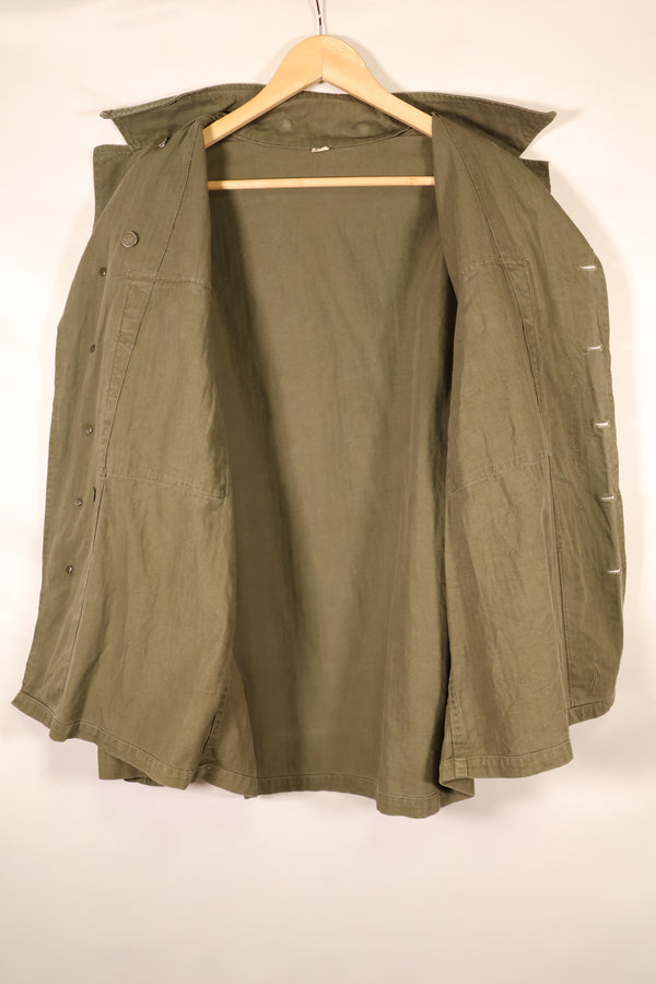 1940年代前半　サイズ 42R　アメリカ陸軍　M43 HBT ユーティリティジャケット　退色あり　中古品