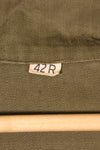 1940年代前半　サイズ 42R　アメリカ陸軍　M43 HBT ユーティリティジャケット　退色あり　中古品