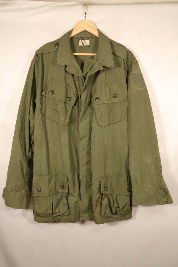 1963年契約　L-L　1st Model ジャングルファティーグ　ジャケット　補修あり　中古品