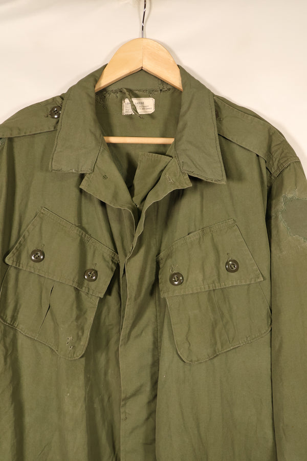 1963年契約　L-L　1st Model ジャングルファティーグ　ジャケット　補修あり　中古品