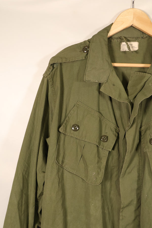 1963年契約　L-L　1st Model ジャングルファティーグ　ジャケット　補修あり　中古品