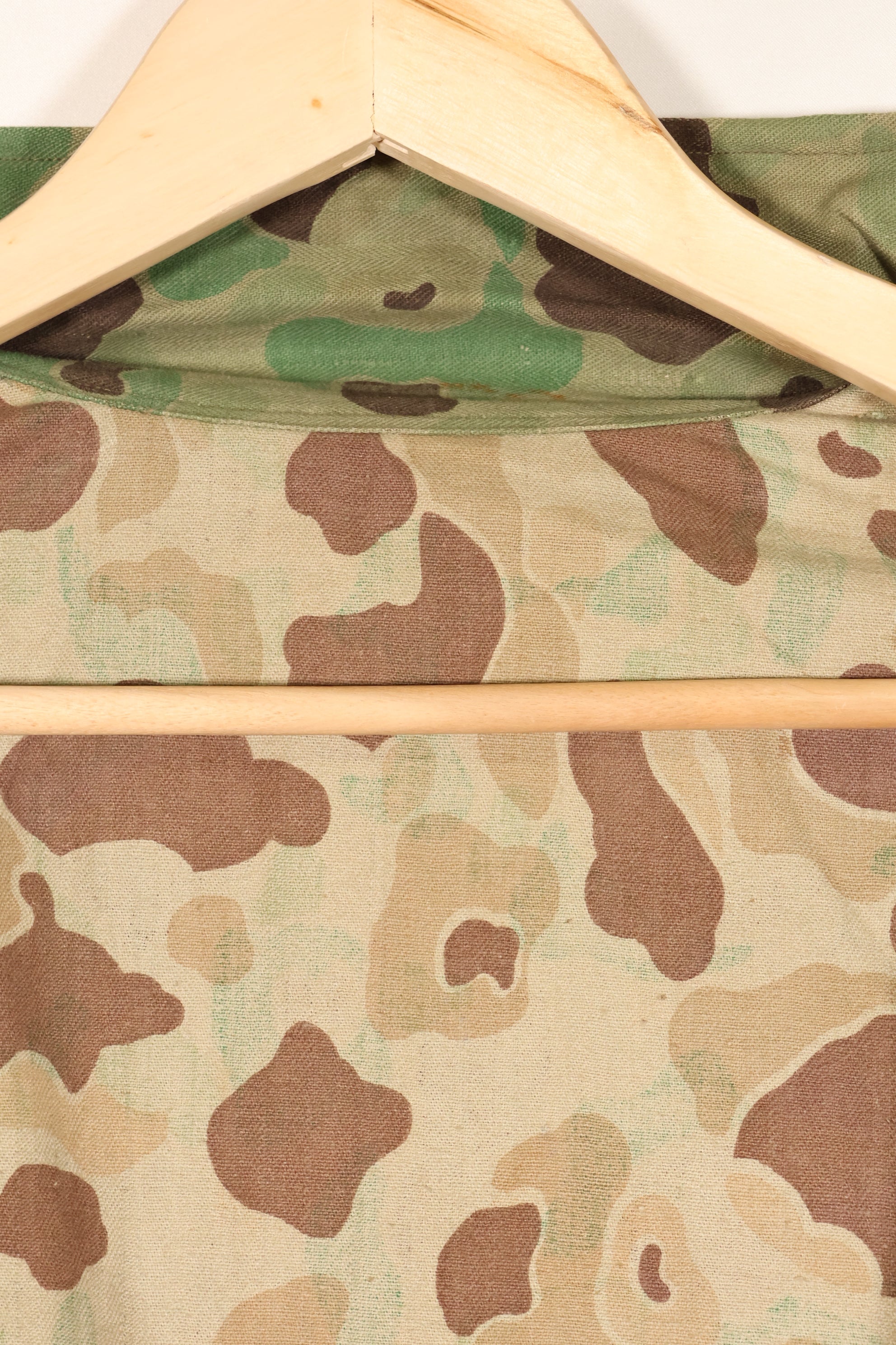 1940年代〜50年代初頭　日本製　フロッグスキン迷彩　テイラード　ジャケット　HBT生地　美品　中古品