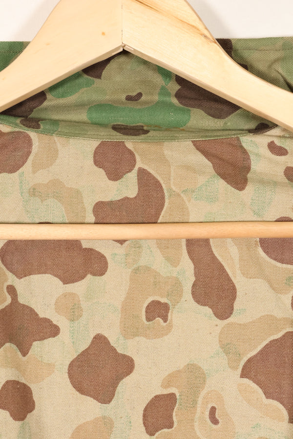 1940年代〜50年代初頭　日本製　フロッグスキン迷彩　テイラード　ジャケット　HBT生地　美品　中古品