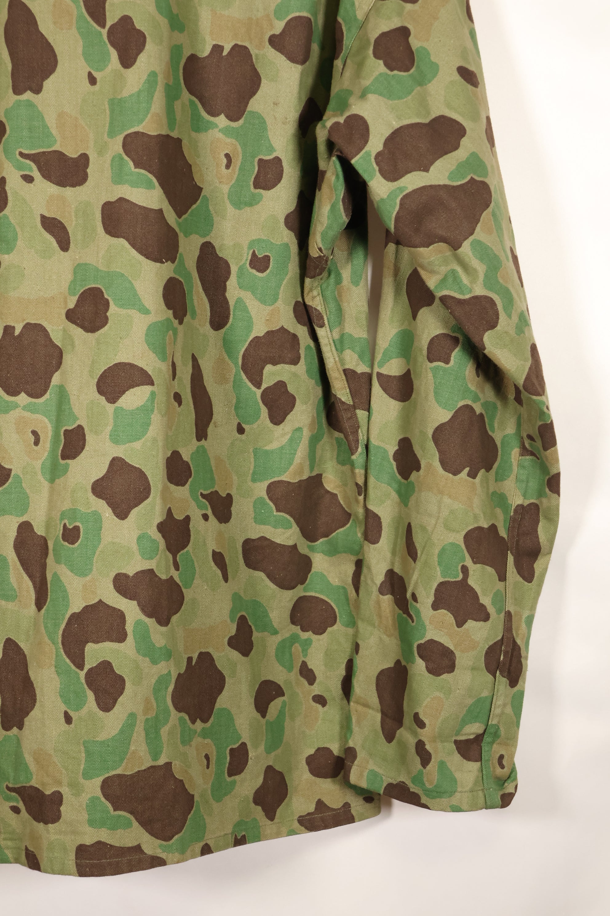 1940年代〜50年代初頭　日本製　フロッグスキン迷彩　テイラード　ジャケット　HBT生地　美品　中古品