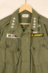 1963年契約　L-R　1st Model ジャングルファティーグ　ジャケット　Westmoreland将軍再現　中古品