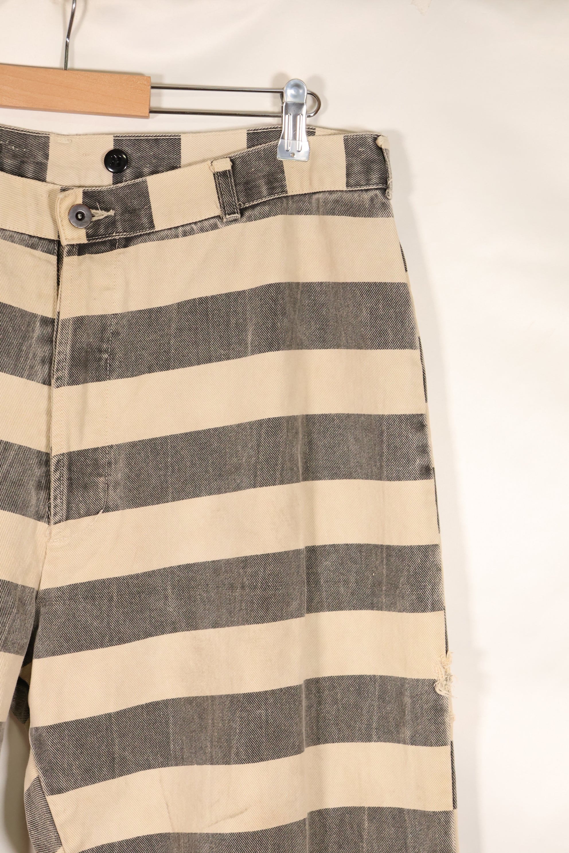 1930年代〜40年代　ハリウッド映画コスチューム　アメリカ　囚人パンツ　プリズナーパンツ　中古品