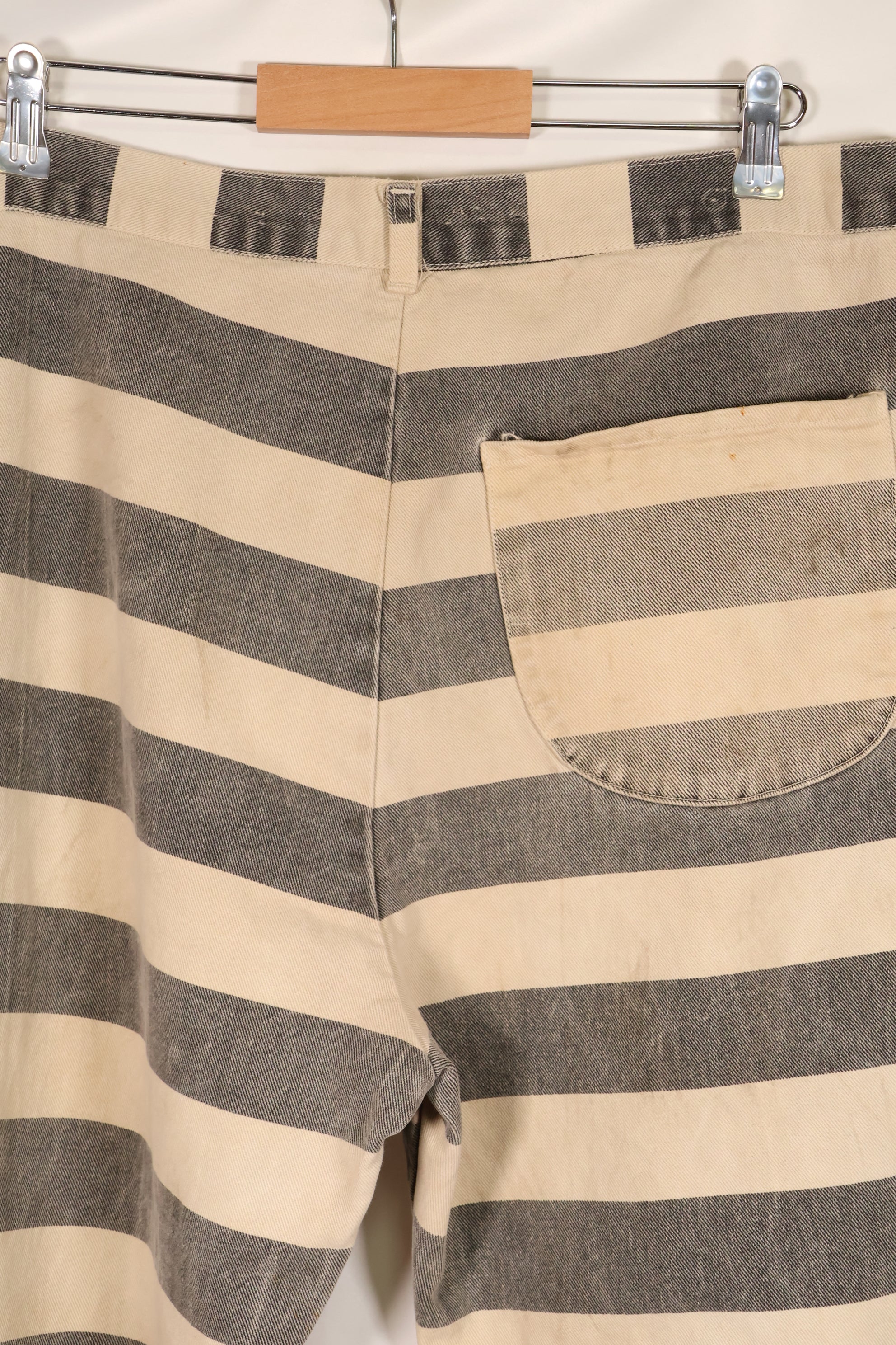 1930年代〜40年代　ハリウッド映画コスチューム　アメリカ　囚人パンツ　プリズナーパンツ　中古品