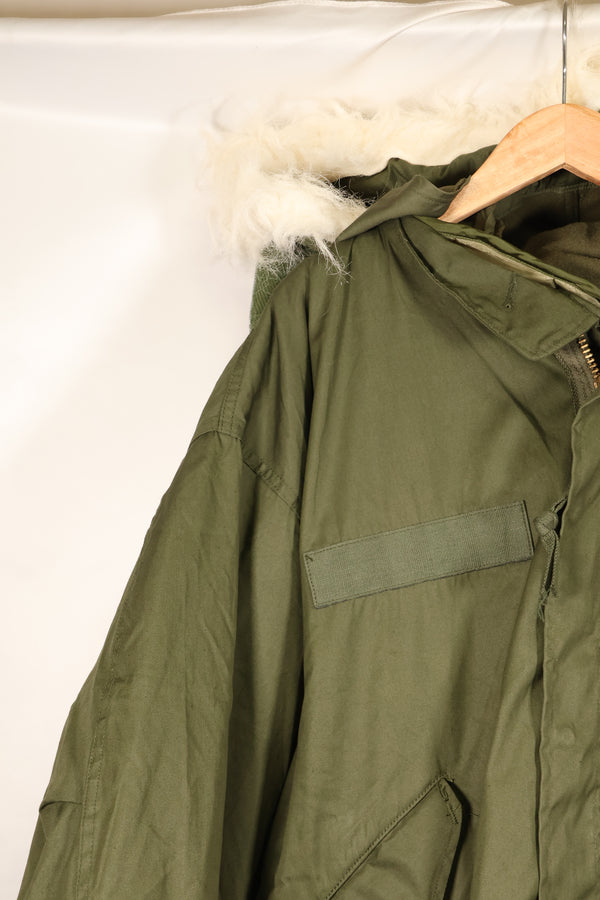 1973年契約& 1983年契約フード　M-R　M65 フィールドパーカー　フィッシュテイルパーカー　ほぼ未使用品