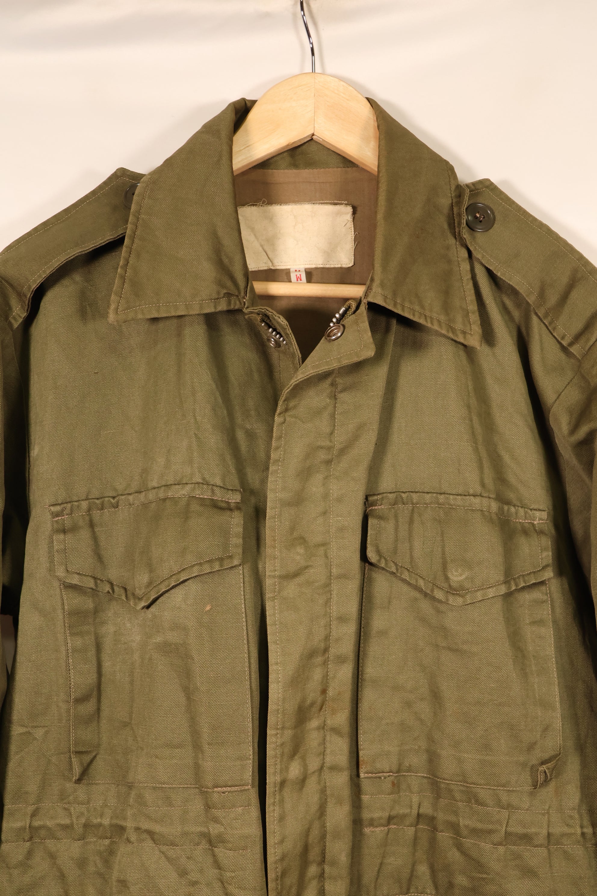 1940年代後半　日本製　Mサイズ　アメリカ軍　M-1943　フィールドジャケット　トーカルメイド　中古品