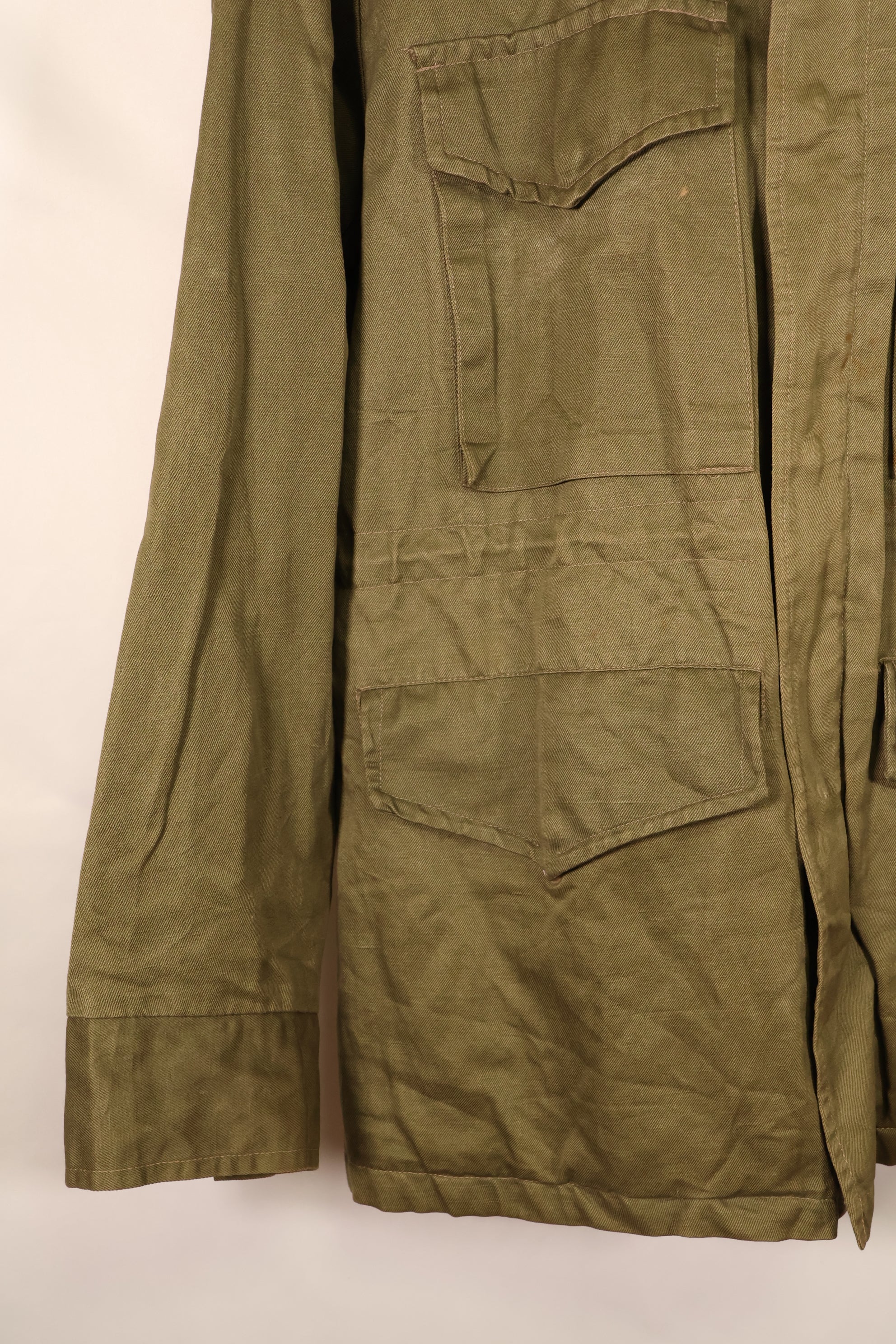 1940年代後半　日本製　Mサイズ　アメリカ軍　M-1943　フィールドジャケット　トーカルメイド　中古品