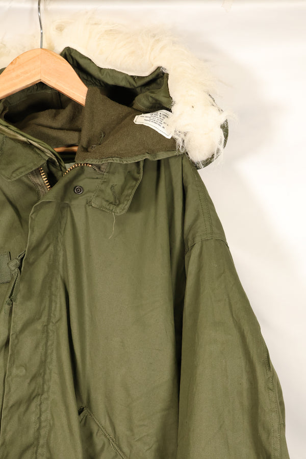1973年契約& 1983年契約フード　M-R　M65 フィールドパーカー　フィッシュテイルパーカー　ほぼ未使用品