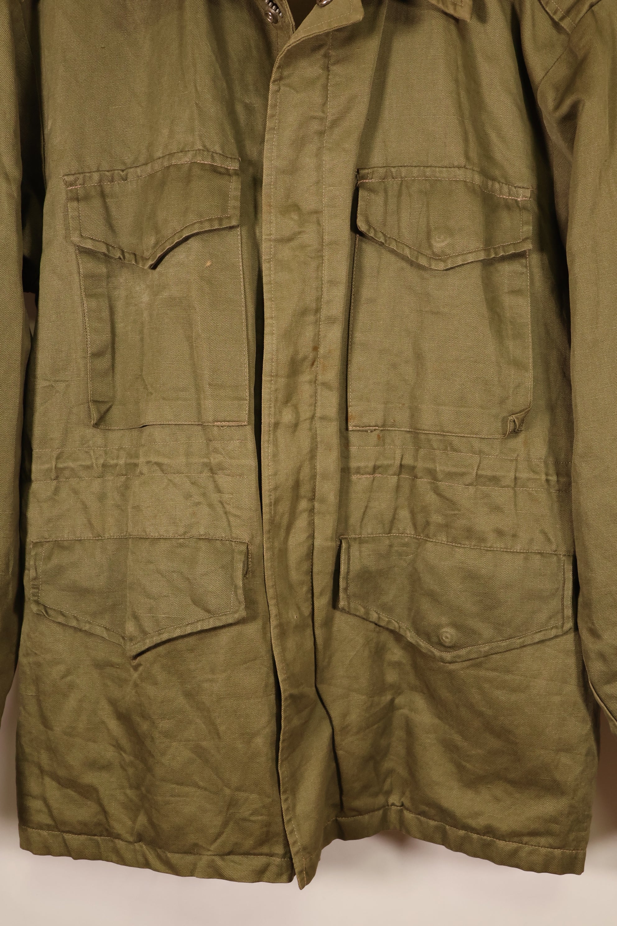 1940年代後半　日本製　Mサイズ　アメリカ軍　M-1943　フィールドジャケット　トーカルメイド　中古品