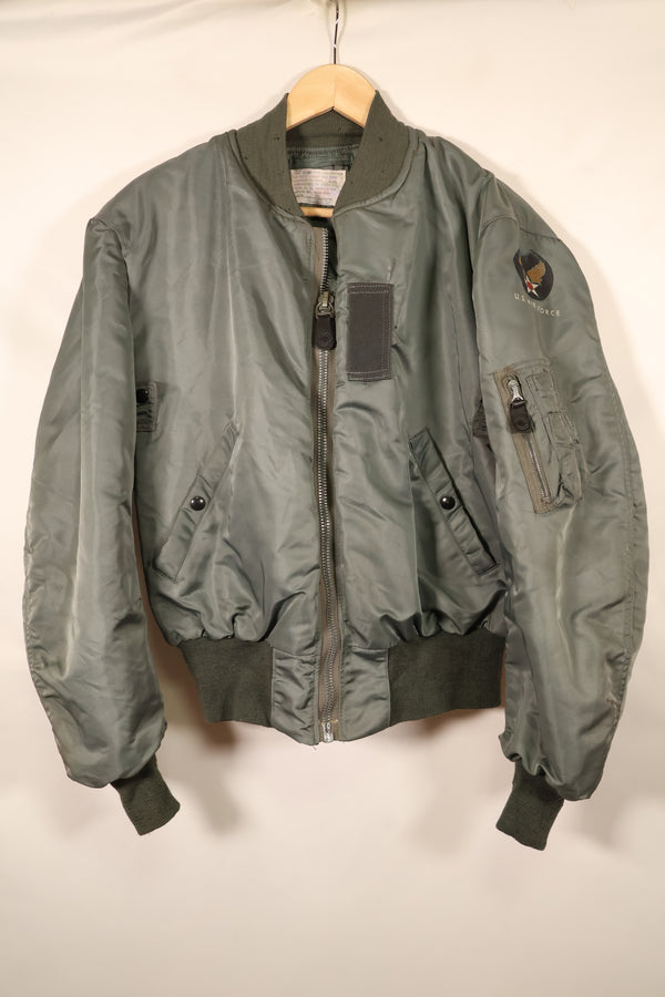 1950年代前半　サイズ 38　アメリカ空軍　USAF　B-15D　フライトジャケット　モーディファイ　中古品