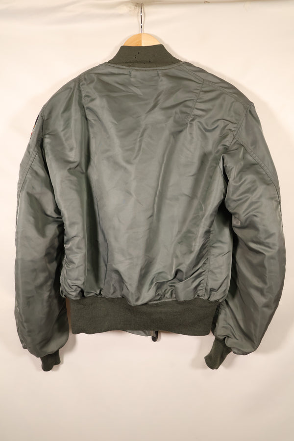 1950年代前半　サイズ 38　アメリカ空軍　USAF　B-15D　フライトジャケット　モーディファイ　中古品