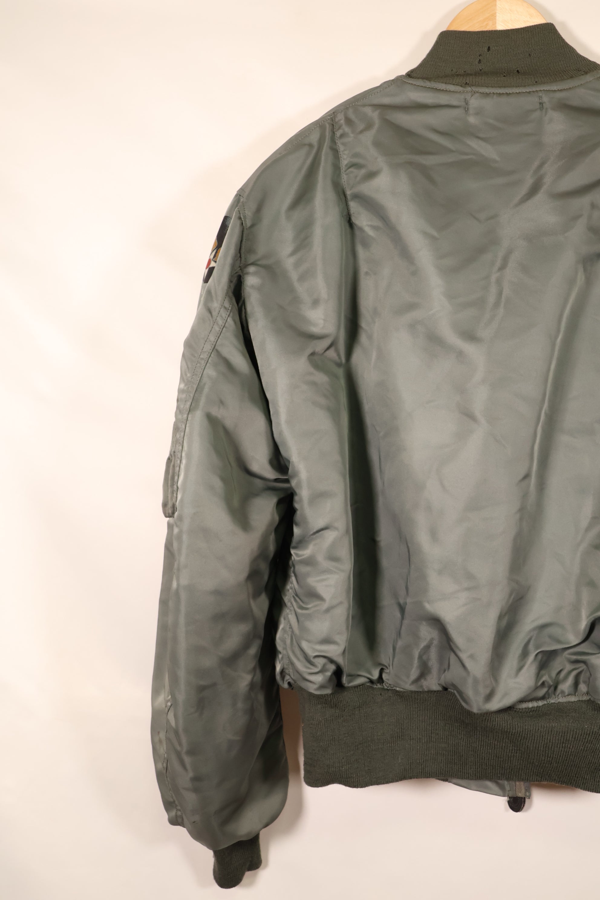 1950年代前半　サイズ 38　アメリカ空軍　USAF　B-15D　フライトジャケット　モーディファイ　中古品