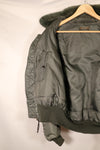 1950年代前半　推定 LARGE or 44程度　アメリカ空軍　B-15D　インターメディエイト　フライトジャケット　中古品