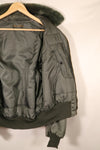 1950年代前半　推定 LARGE or 44程度　アメリカ空軍　B-15D　インターメディエイト　フライトジャケット　中古品