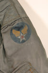 1950年代前半　EX-LARGE　アメリカ空軍　USAF　L2-B　ライトゾーン　フライトジャケット　中古品