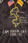 実物　ベトナム戦争　ツアージャケット　CAM RAHN BAY 1966-67　ジッパー破損あり