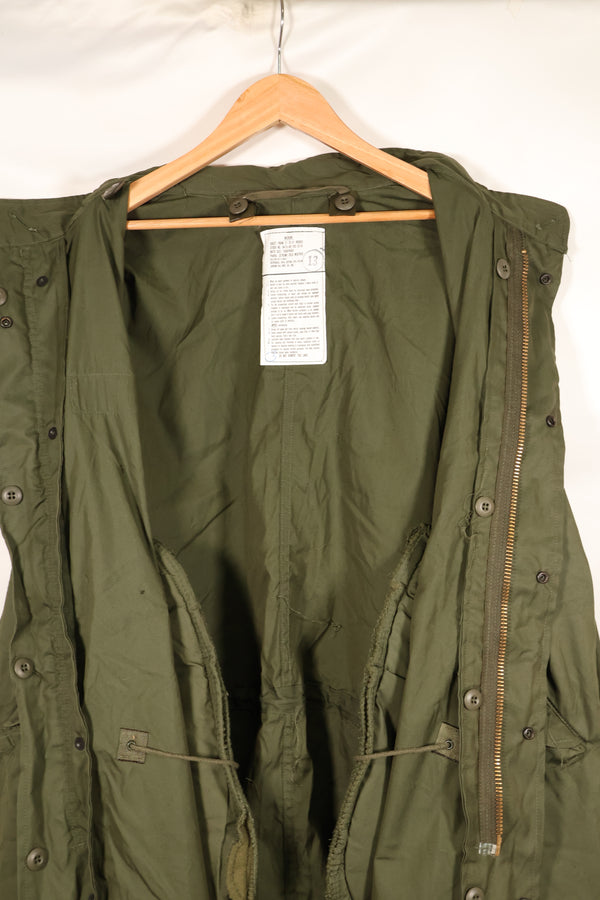 1983年契約　MEDIUM　M65 フィールドパーカー　フィッシュテイルパーカー　ほぼ未使用　シェルのみ  B