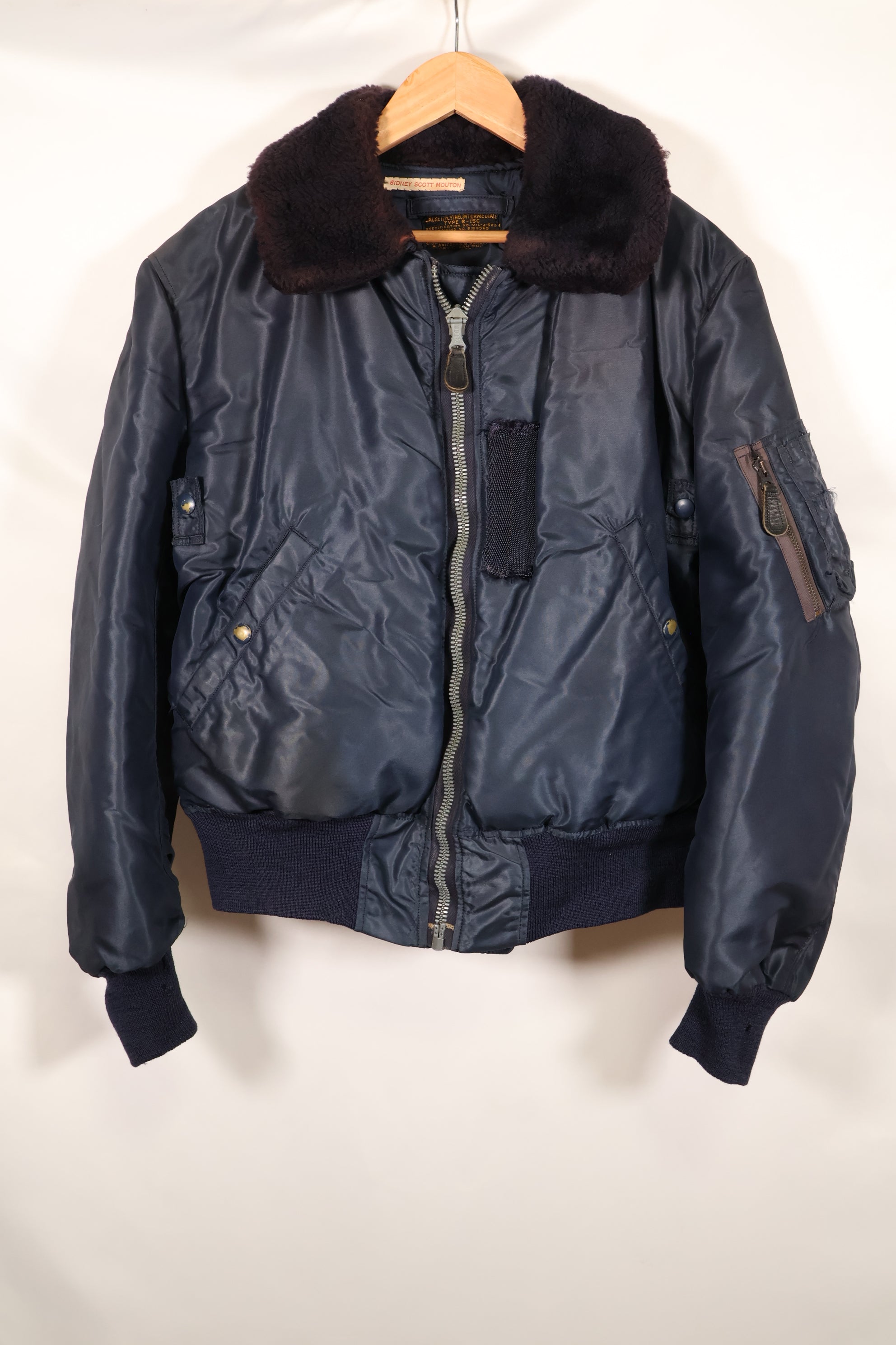 1950年代前半　38　アメリカ空軍　B-15C　フライトジャケット　インターメディエートゾーン　中古品