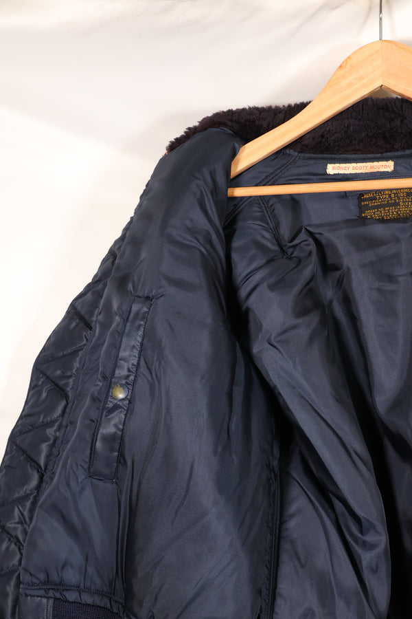 1950年代前半　38　アメリカ空軍　B-15C　フライトジャケット　インターメディエートゾーン　中古品