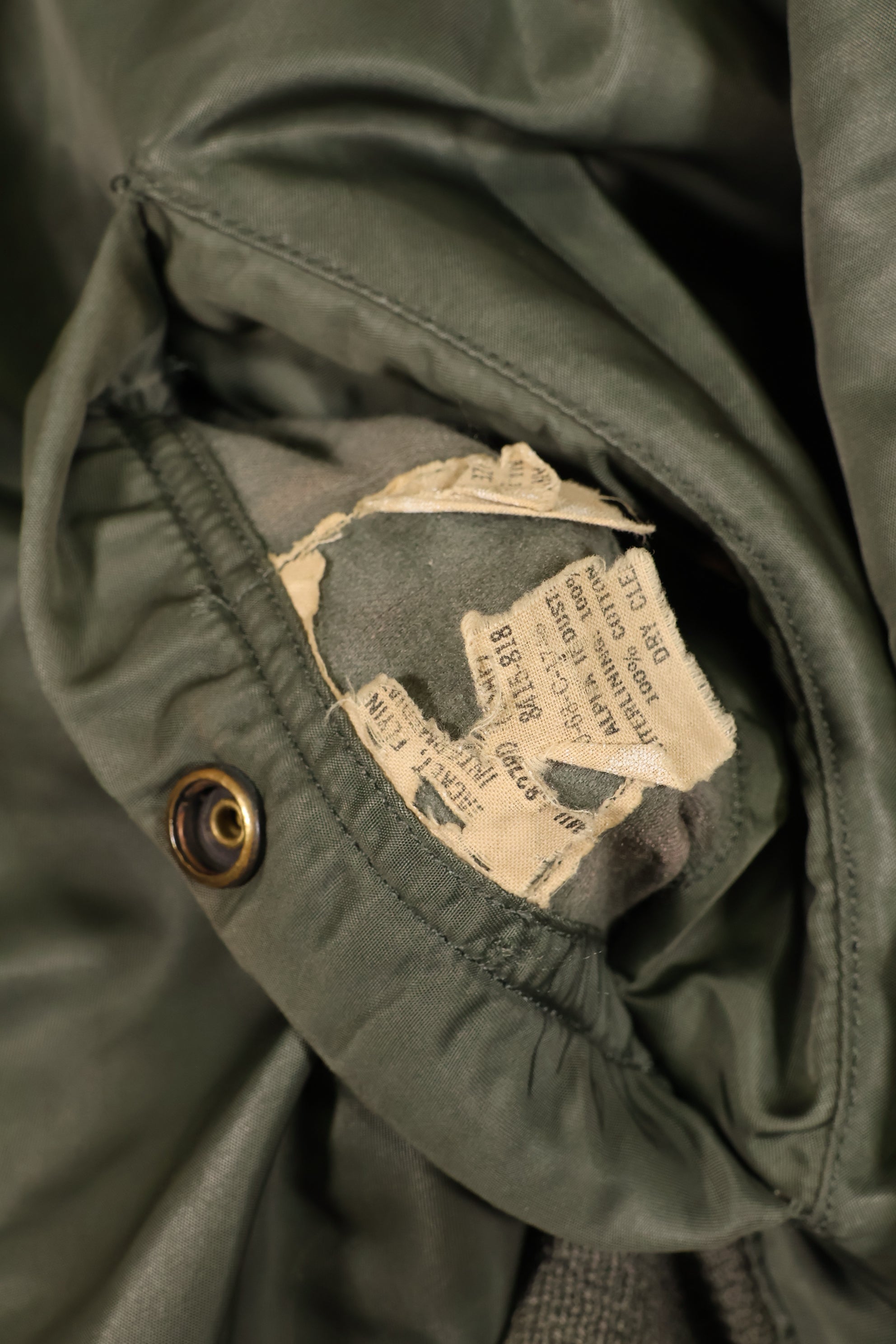 1960年代後半　推定 LARGE アメリカ海軍　MA-1　フライトジャケット　パイロット改造あり　中古品