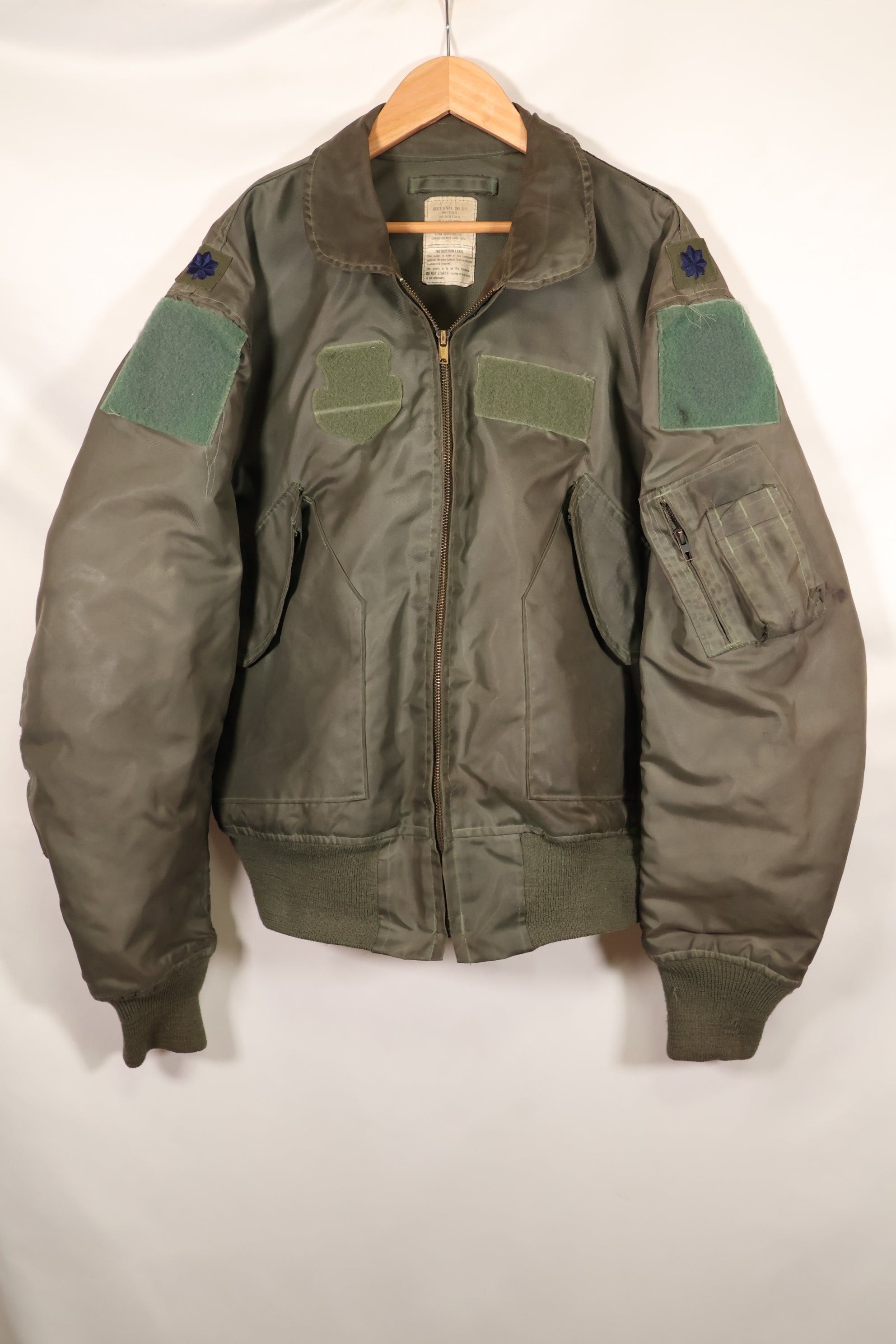 1988年契約　LARGE　アメリカ空軍　CWU-36P フライトジャケット　ライトゾーン　中古品
