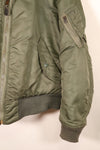 1970年契約　MEDIUM　アメリカ空軍　USAF　MA-1　フライトジャケット　状態良い　中古品