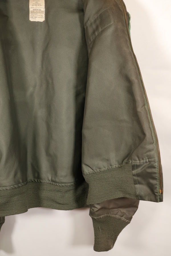 1988年契約　LARGE　アメリカ空軍　CWU-36P フライトジャケット　ライトゾーン　中古品